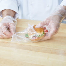 Flat Bottom Heat Seal Sandwich Bags